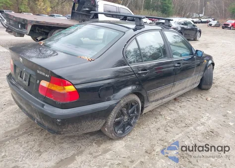 2004 BMW 325Xi из США, поврежденный, VIN WBAEU334X4PF61958